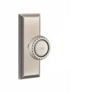 Emtek Rope Knob Concealed Screws With 7” Wilshire Rosette