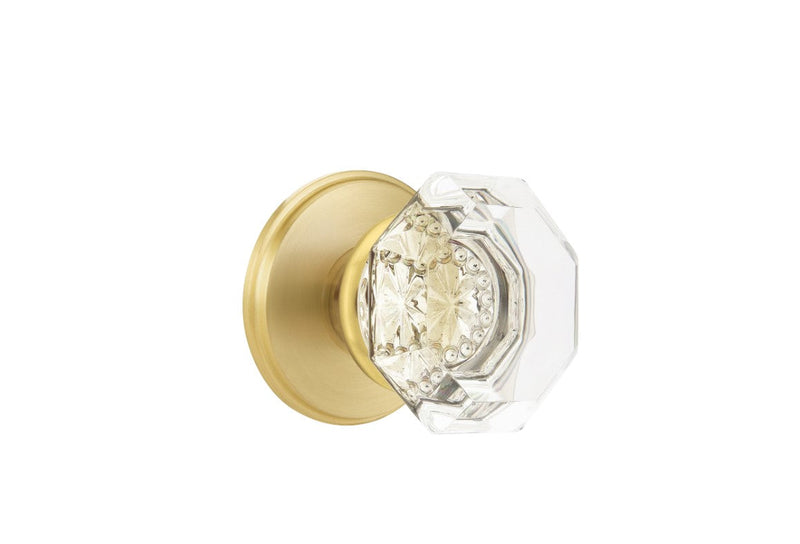 Emtek Old Town Knob Concealed Screws With Watford Rosette