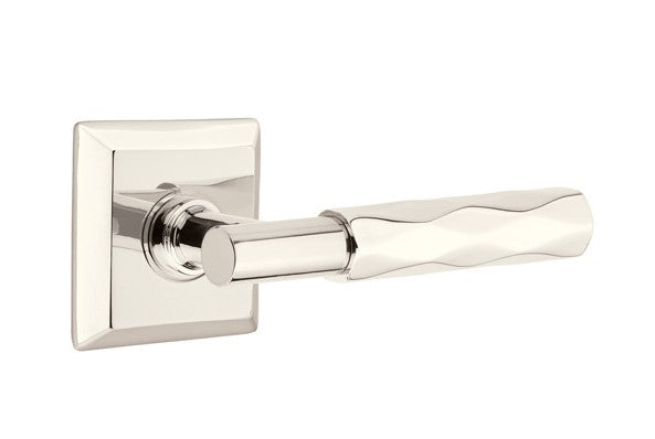 Emtek Select T-BAR Tribeca Lever with Quincy Rosette