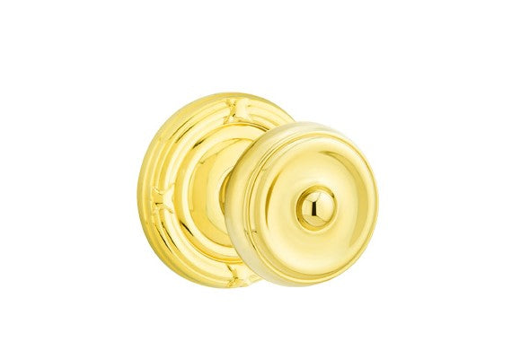 Emtek Waverly Knob Concealed Screws With Ribbon & Reed Rosette