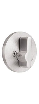 Emtek  Stainless Steel Modern Disc Single Sided Deadbolt