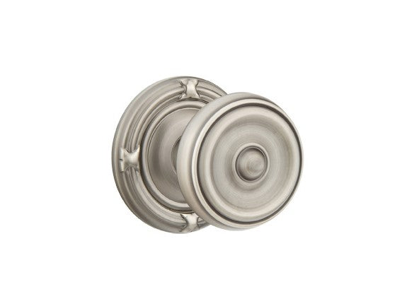 Emtek Waverly Knob Concealed Screws With Ribbon & Reed Rosette