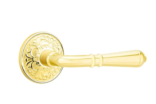 Emtek Turino Lever with Lancaster Rosette