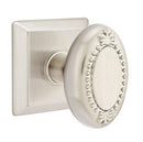 Emtek Beaded Egg Knob With Quincy Rosette