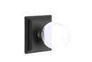 Emtek Bristol Knob Concealed Screws With Wilshire Rosette