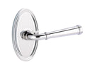 Emtek Merrimack Lever Concealed Screws with Oval Rosette