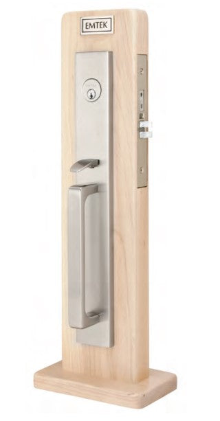 Emtek F13 Function Lugano Mortise Handleset with Merrimack Lever