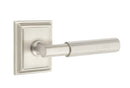 Emtek Select T-BAR Faceted Lever Concealed Screws with Wilshire Rosette