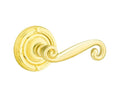 Emtek Rustic Lever with Ribbon & Reed Rosette