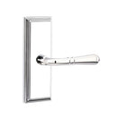 Emtek Turino Lever with 7” Wilshire Sideplate