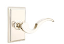 Emtek Cortina Lever Concealed Screws with Rectangular Rosette