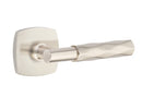 Emtek Select T-BAR Tribeca Lever with Urban Modern Rosette