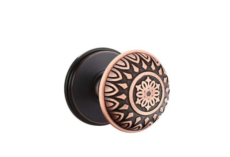 Emtek Lancaster Knob With Watford Rosette