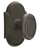 Emtek Beaded Egg Knob Concealed Screws With