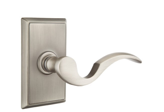 Emtek Cortina Lever Concealed Screws with Rectangular Rosette