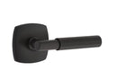 Emtek Select T-BAR Faceted Lever with Urban Modern Rosette