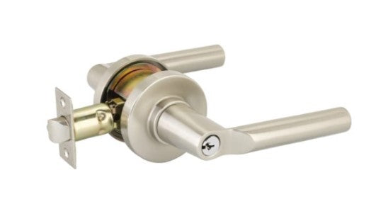 Emtek Hanover Key In Lever Lockset Single Cylinder with disk Rosette