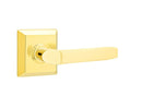 Emtek Milano Lever Concealed Screws with Quincy Rosette