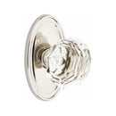 Emtek Diamond Knob Concealed Screws With Oval Rosette