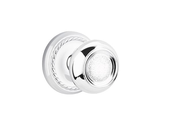 Emtek Belmont Knob Concealed Screws With Rope Rosette