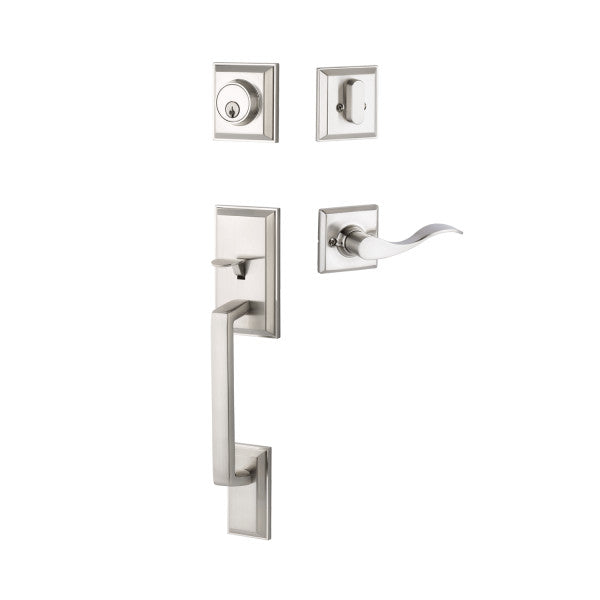 Yale Ellington Entry Set with Brunswick Lever Single Cylinder (Exterior + Interior)