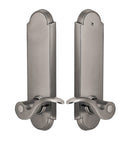 Emtek Modern Rectangular Single Point Lock with Egg Knob