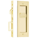 Emtek Modern Rectangular Pocket Door Mortise Lock