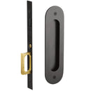 Emtek Narrow Oval Pocket Door Mortise Lock