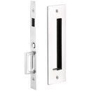 Emtek Narrow Modern Rectangular Pocket Door Mortise Lock