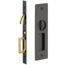 Emtek Narrow Modern Rectangular Pocket Door Mortise Lock