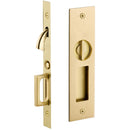 Emtek Narrow Modern Rectangular Pocket Door Mortise Lock