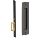 Emtek Narrow Modern Rectangular Pocket Door Mortise Lock
