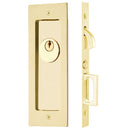 Emtek Modern Rectangular Pocket Door Mortise Lock