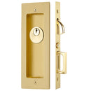 Emtek Modern Rectangular Pocket Door Mortise Lock