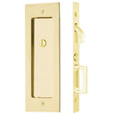 Emtek Modern Rectangular Pocket Door Mortise Lock