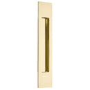 Emtek Modern Rectangular Flush Pull 10"