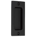 Emtek Sandcast Bronze Rustic Modern Rectangular Flush Pulls