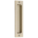 Emtek Sandcast Bronze Rustic Modern Rectangular Flush Pulls