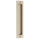Emtek Sandcast Bronze Rustic Modern Rectangular Flush Pulls