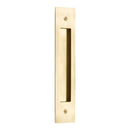 Emtek Modern Rectangular Flush Pulls For 8" C-to-C Door Pull