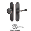 Emtek 2290 Arch Style Screen Door Lock