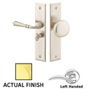 Emtek 2291 Solid Brass Screen Door Lock - Rectangular Style