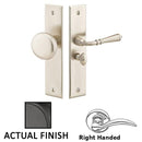 Emtek 2291 Solid Brass Screen Door Lock - Rectangular Style