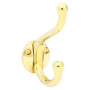 Emtek 2606 Traditional Brass Robe Hook