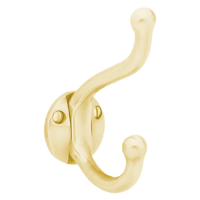 Emtek 2606 Traditional Brass Robe Hook