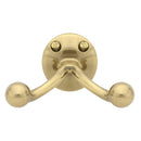 Emtek 2607 Traditional Brass Double Hook
