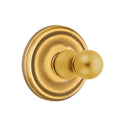 Emtek 2608 Traditional Brass Single Hook with Regular Rosette