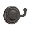 Emtek 2609 Traditional Brass Double Hook with Regular Rosette
