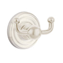 Emtek 2609 Traditional Brass Double Hook with Regular Rosette