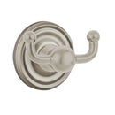 Emtek 2609 Traditional Brass Double Hook with Regular Rosette
